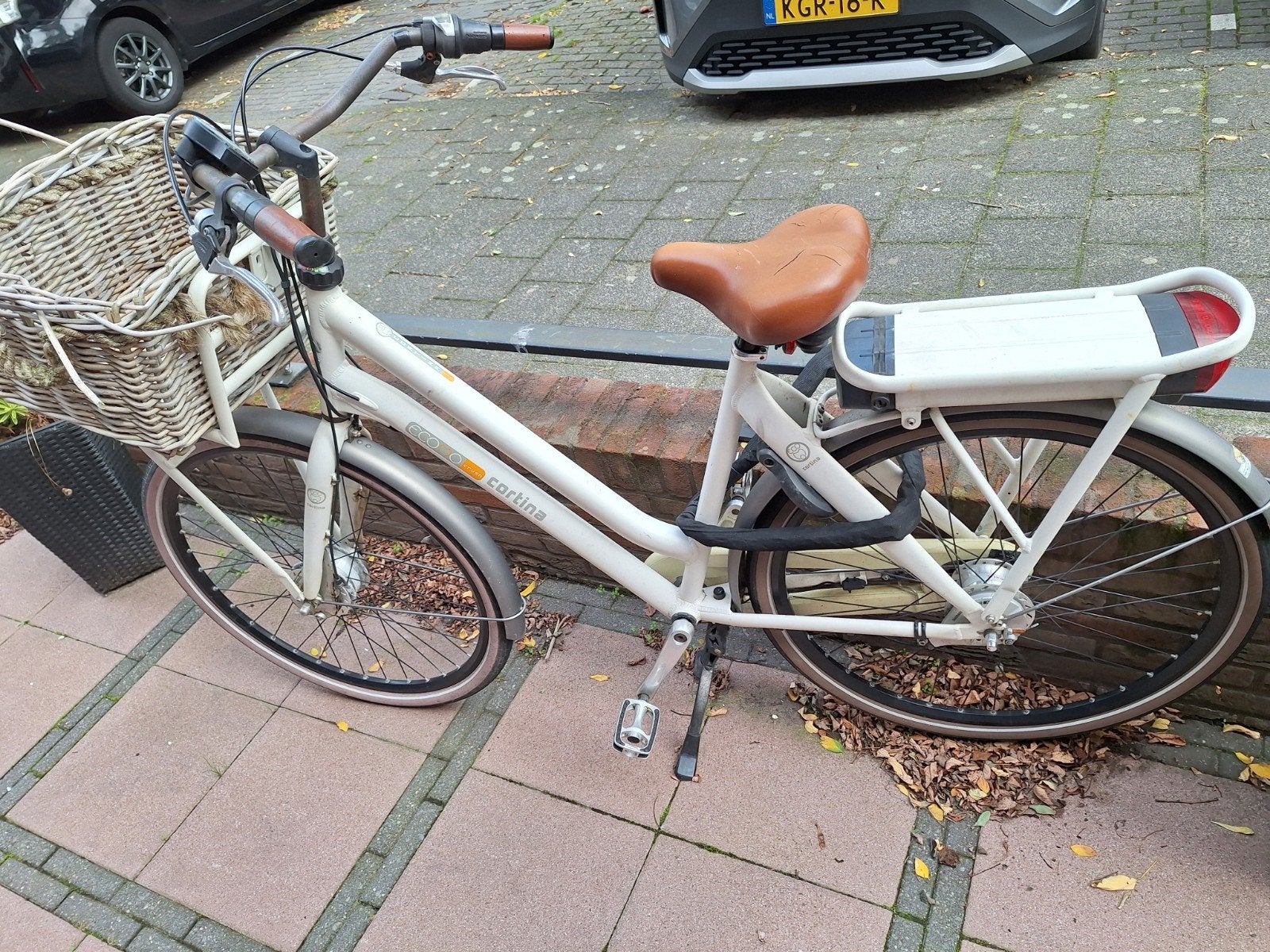 Cortina Eco Crush. Gebruikt en defecte damesfiets, Ophalen, Versnellingen, Trommelrem, 53 tot 56 cm