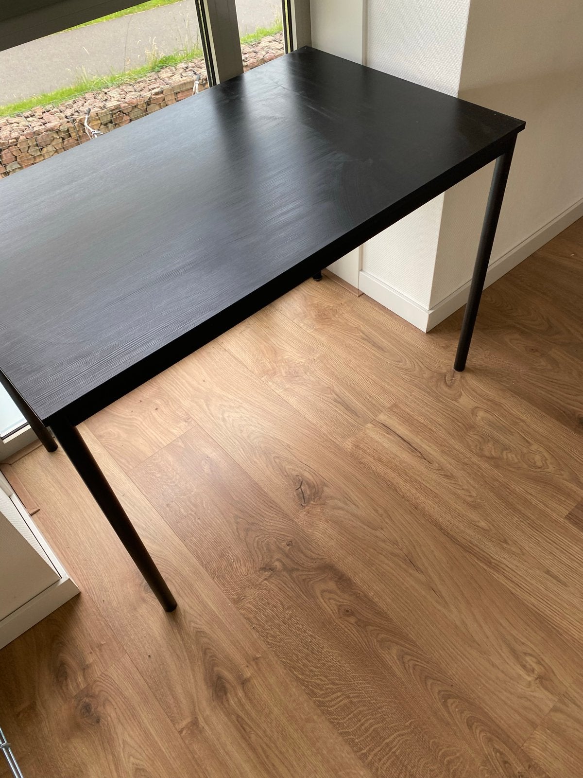 Zwarte tafel - 110x67x75cm, Ophalen, Gebruikt, Zwart, Overige typen