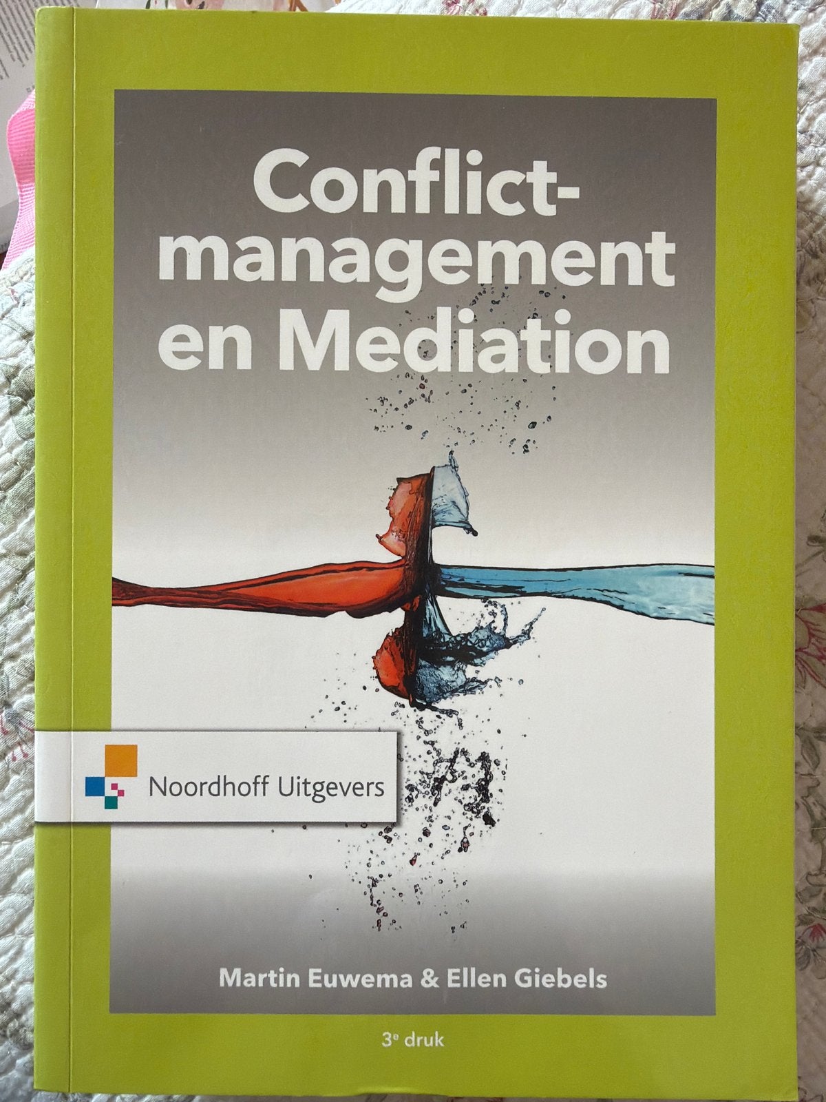 Conflictmanagement en Mediation - Martin Euwema & Ellen Gieb, Ophalen of Verzenden, Alpha, Zo goed als nieuw, HBO
