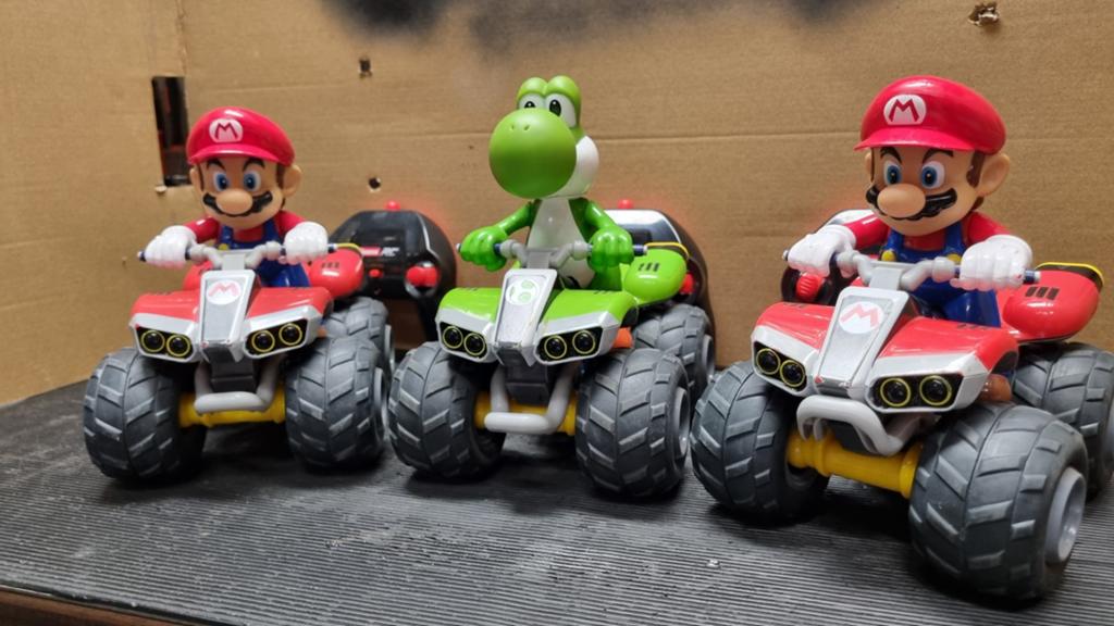 Carrera rc mario quad/yoshi, Ophalen of Verzenden