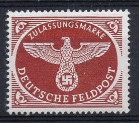 Duitse Rijk (194) - feldpost - bruin, Verzenden, Duitse Keizerrijk, Postfris