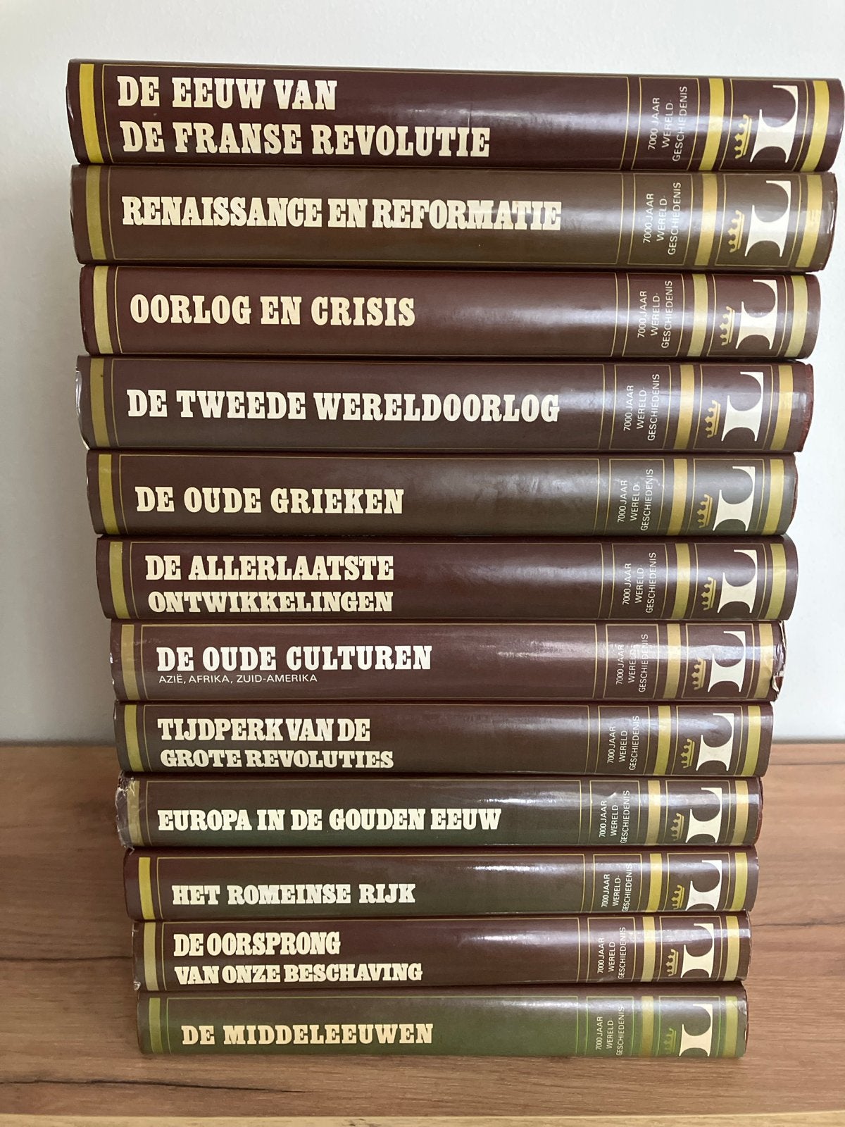 7000 Jaar Wereldgeschiedenis - Complete Set (12 delen), Ophalen of Verzenden, 20e eeuw of later, Zo goed als nieuw