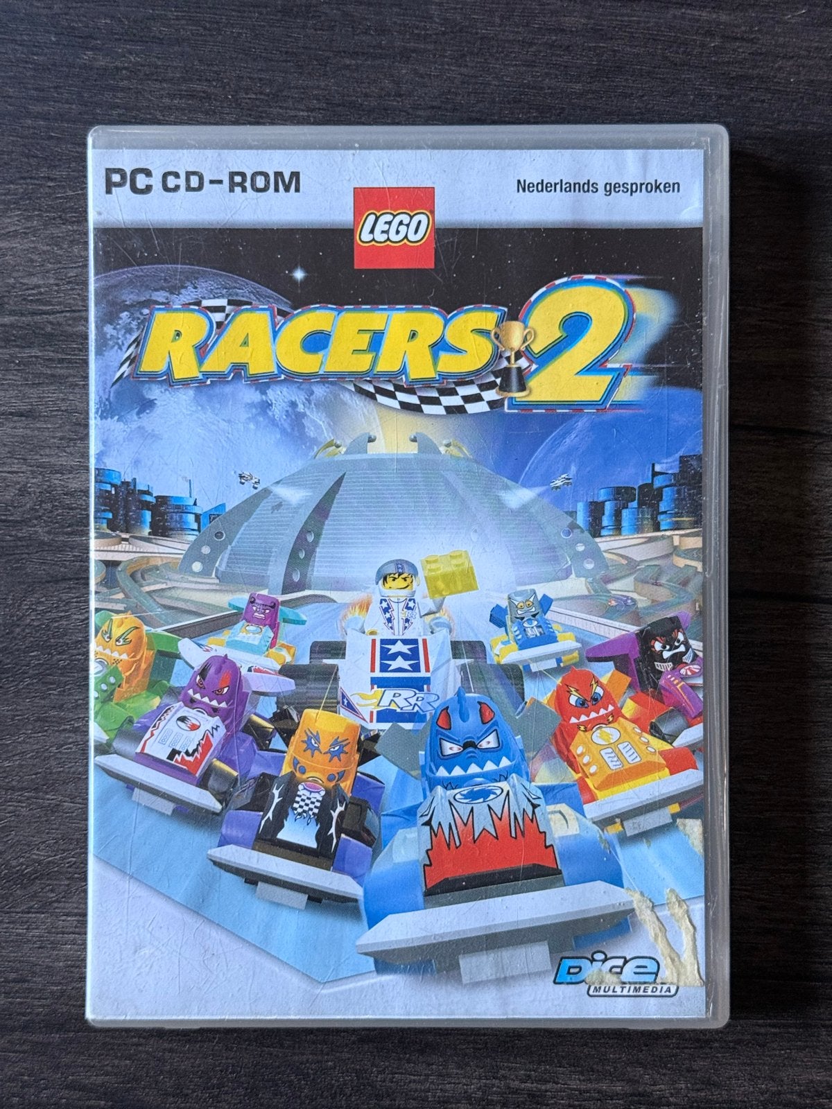 LEGO Racers 2 PC CD-ROM - Nederlands gesproken, 1 speler, Racen en Vliegen, Ophalen of Verzenden, Zo goed als nieuw