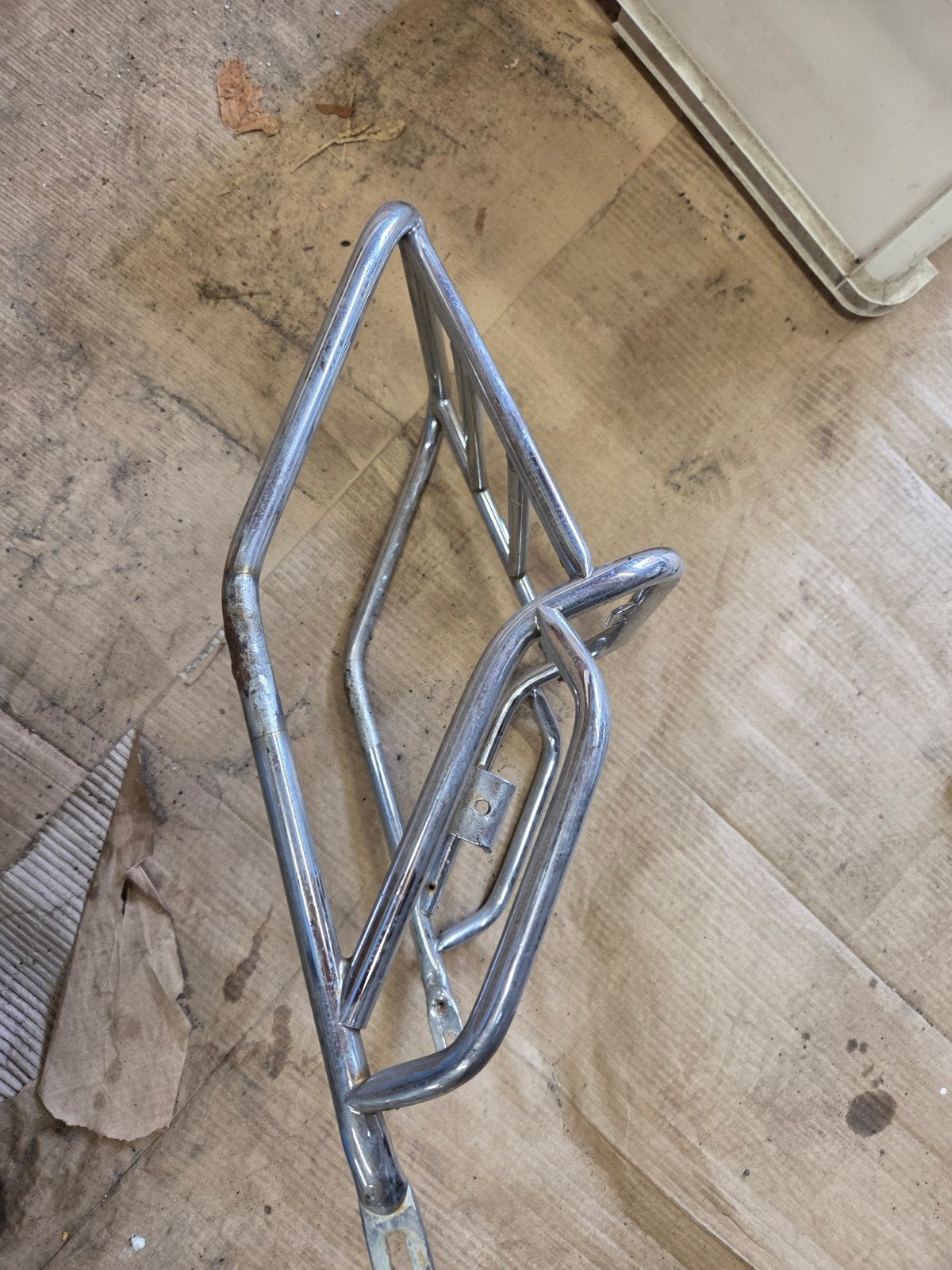 Bagagedrager voor Zundapp - Chroom, Ophalen