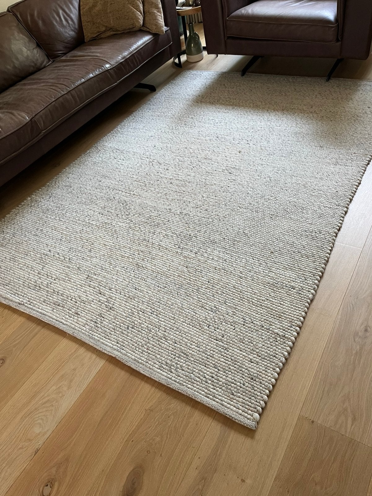 Vloerkleed met noppen, Huis en Inrichting, Ophalen, Gebruikt, Grijs, 150 tot 200 cm