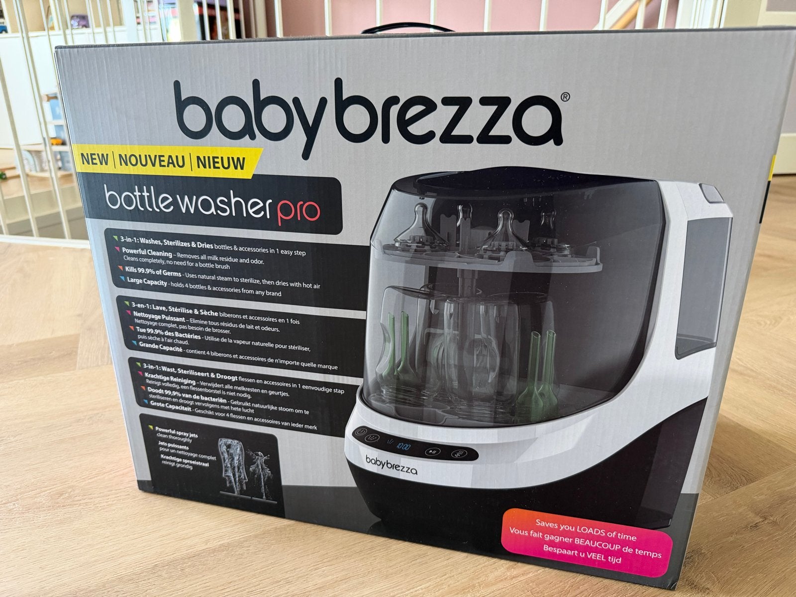Baby Brezza Bottle Washer Pro - NIEUW incl veel tabletten, Sterilisator, Nieuw, Baby Brezza, Ophalen