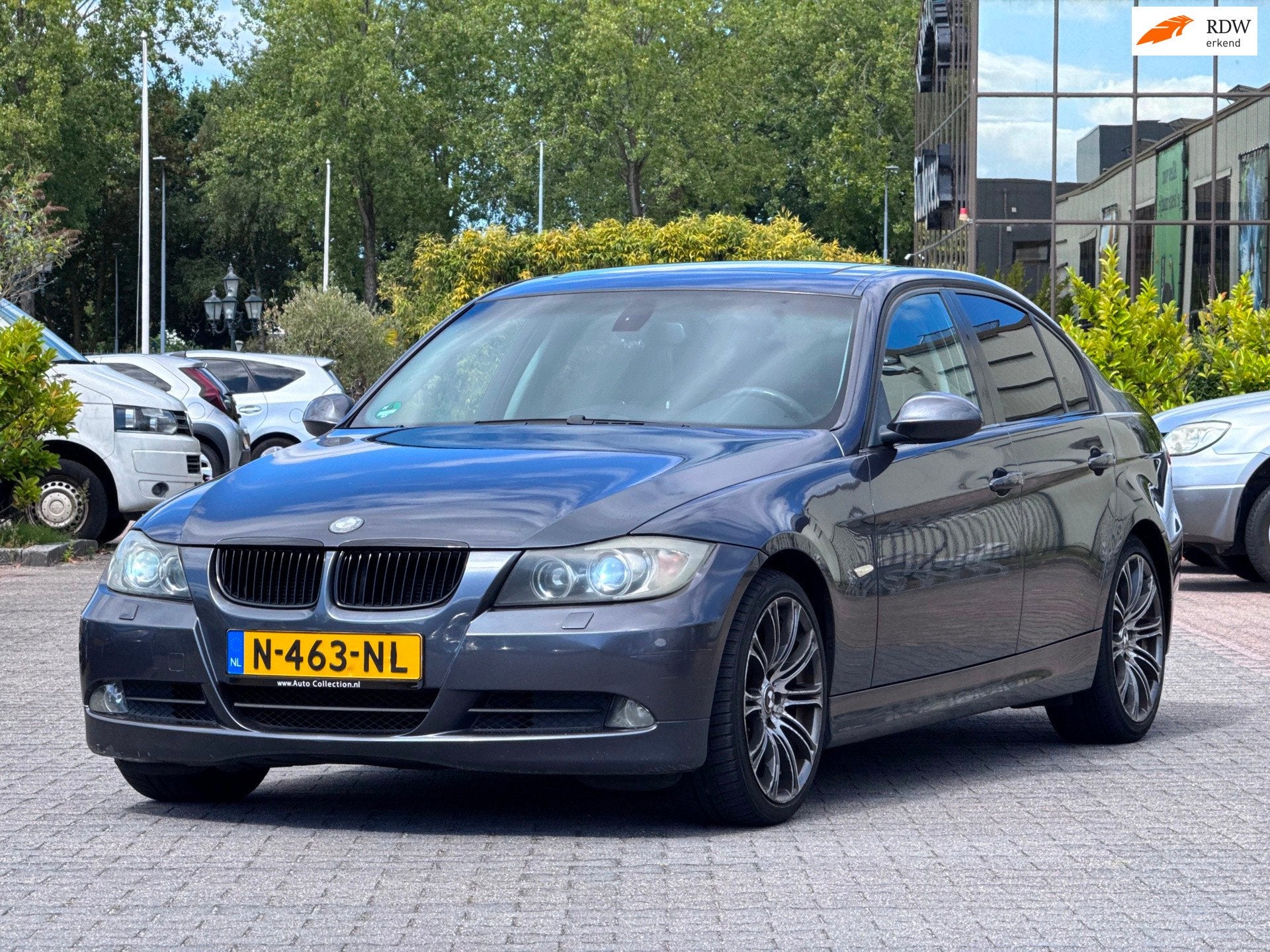 BMW 3-serie 320i High Executive | Schuifdak | Automaat | Par, Zwart, 4 cilinders, 150 pk, Leder en Stof