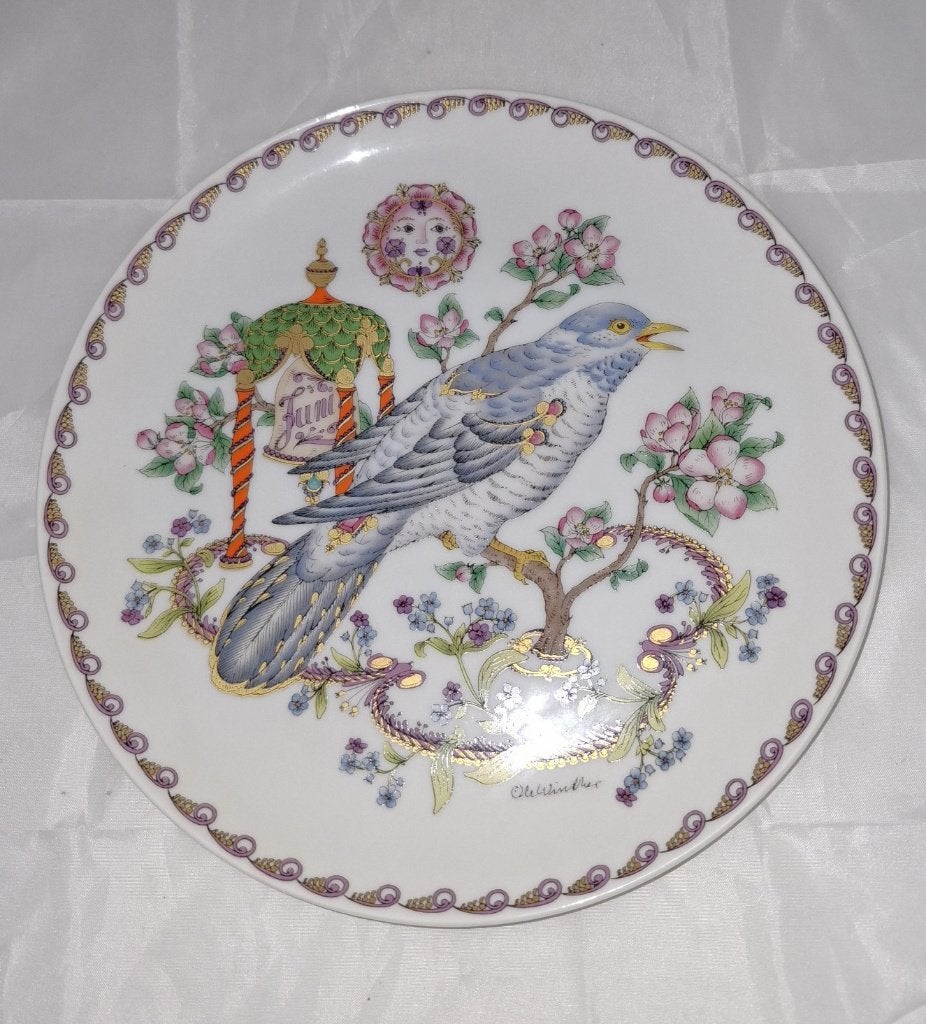Hutschenreuther Wandbord Maand Juni Ole Winther, 23 cm Ø, Ophalen of Verzenden