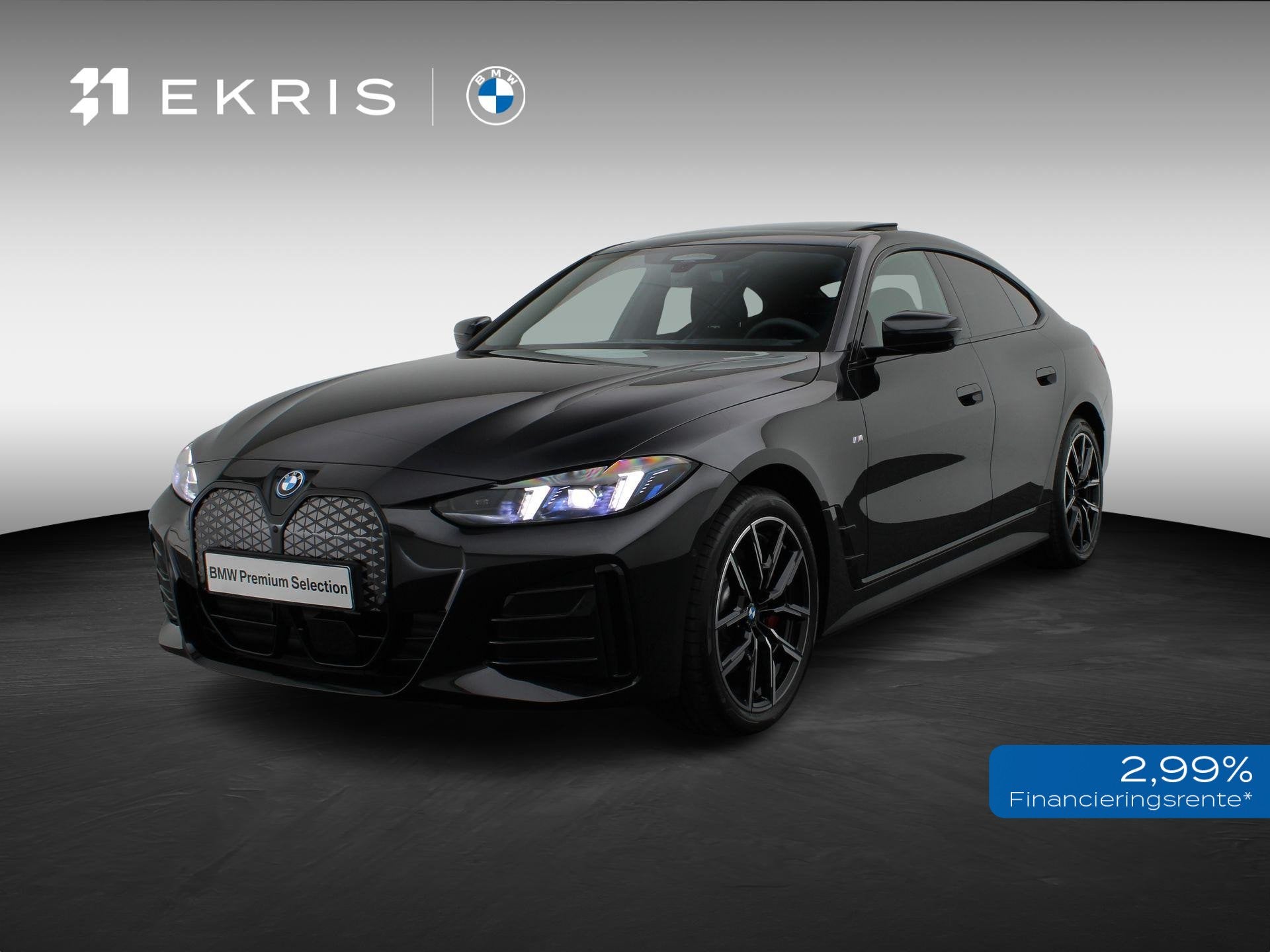 BMW i4 eDrive35 M Sport Edition | SoH 100% | Innovation Pack, Auto's, Met garantie (alle), Zwart, 420 min, 1600 kg