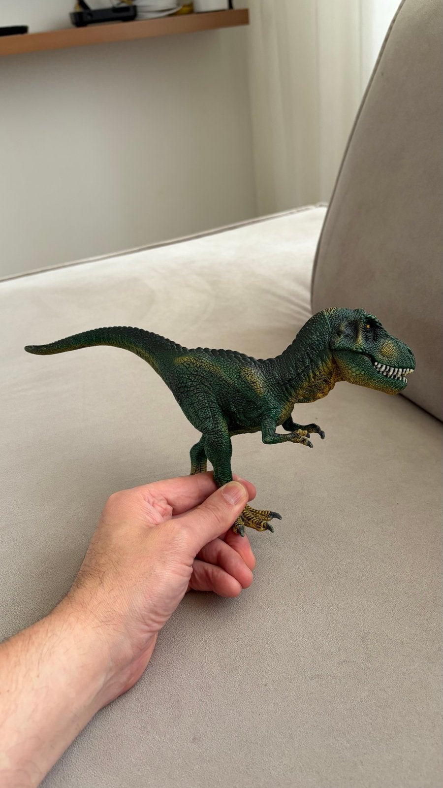 Schleich T-Rex Dinosaurus Speelfiguur, Ophalen of Verzenden, Gebruikt