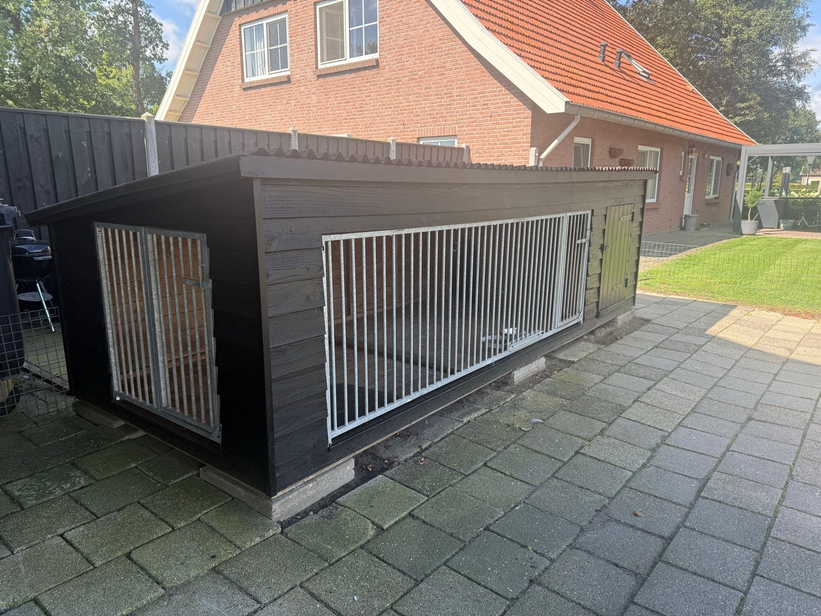 hondenkennel, Dieren en Toebehoren, Hondenhokken, Ophalen, Hondenkennel, 100 cm of meer, 110 cm of meer