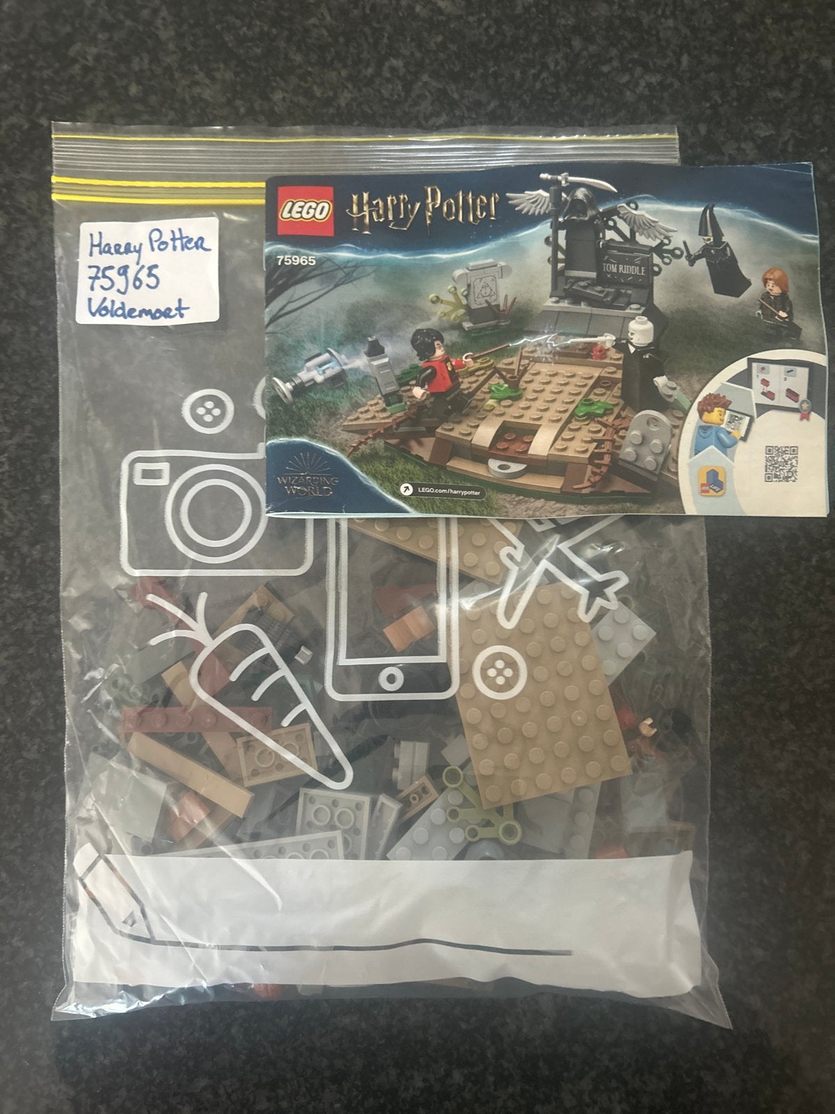 LEGO Harry Potter 75965: De Opkomst van Voldemort, Lego, Harry Potter, Ophalen of Verzenden, Zo goed als nieuw