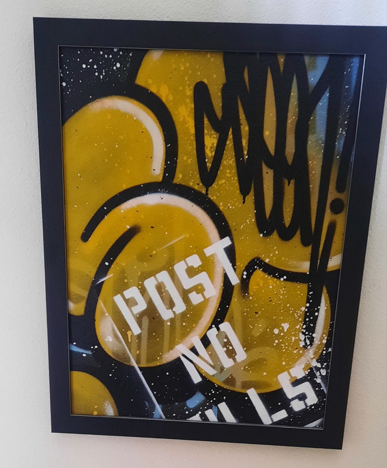 Seen Richard Mirando canvas Graffiti spuitbus lijst, Ophalen of Verzenden, Abstract