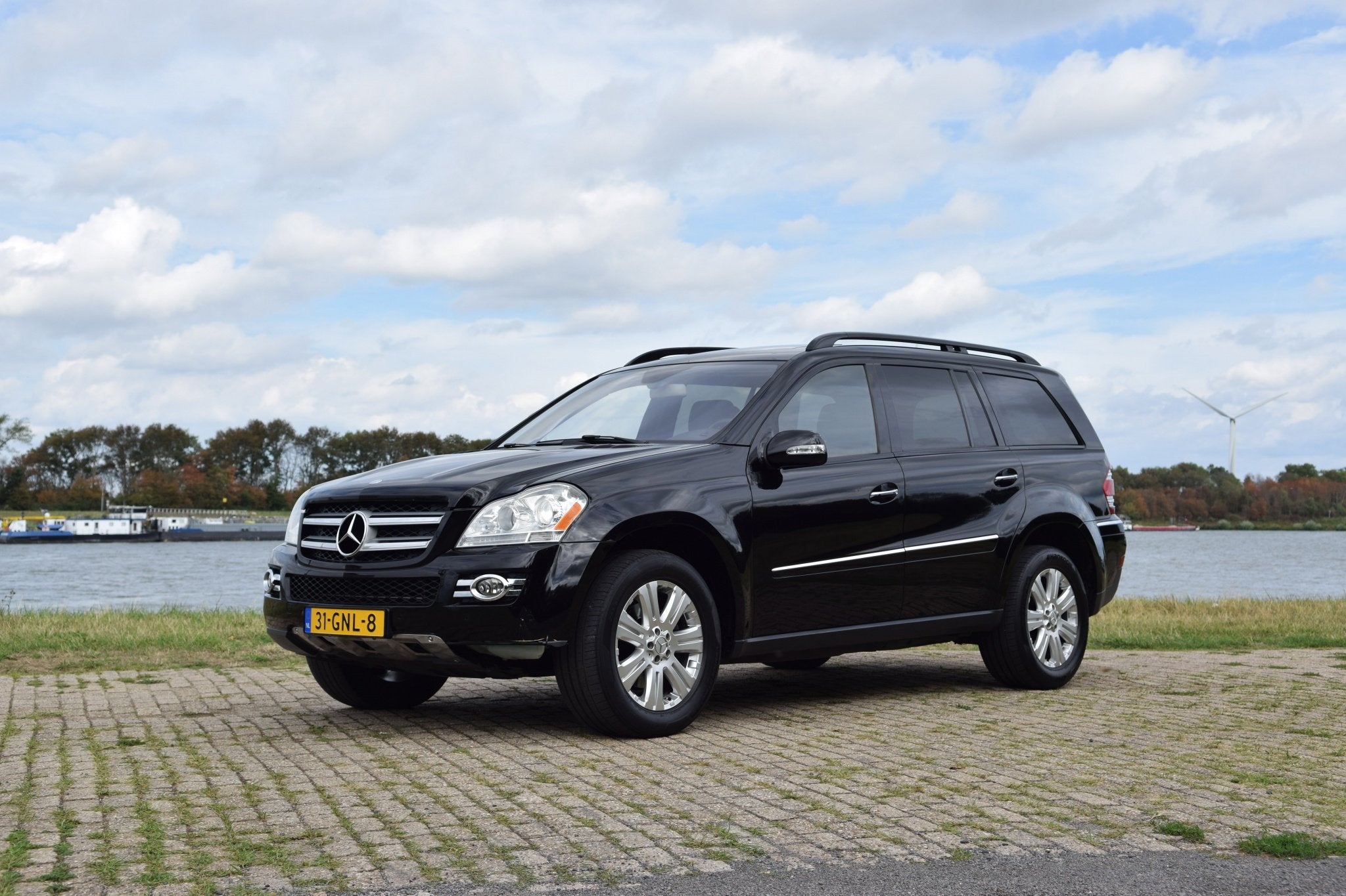 Mercedes-Benz GL-Klasse 450 EXPORT / HANDEL (bj 2007), Auto's, Automaat, 8 cilinders, Zwart, Bedrijf