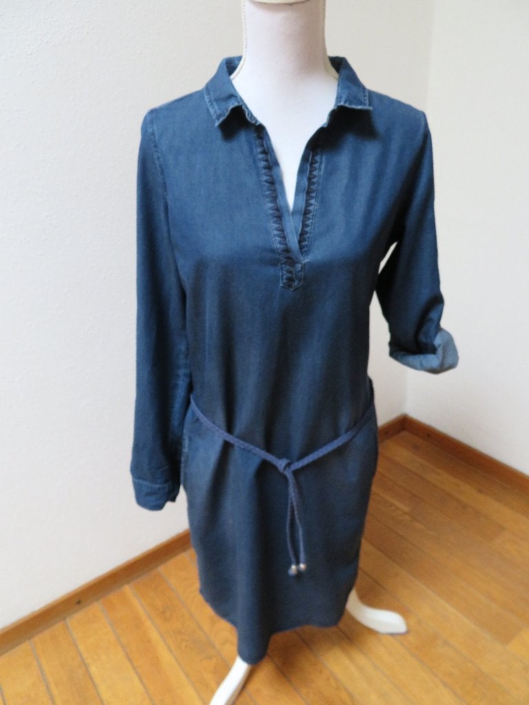 A12 TRAMONTANA jeans jurk blauw maat S 36, Kleding | Dames, Blauw, Tramontana, Ophalen of Verzenden, Zo goed als nieuw