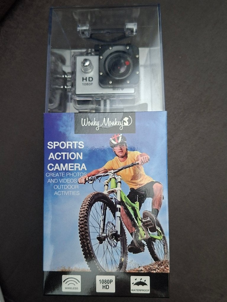 Nieuwe Wonky Monkey Sports Action Camera, Ophalen of Verzenden, Nieuw, Overige merken
