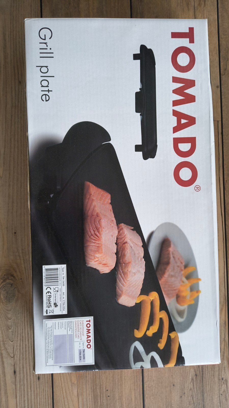 Tomado Grillplaat, Ophalen, Vaatwasmachinebestendig, Zo goed als nieuw