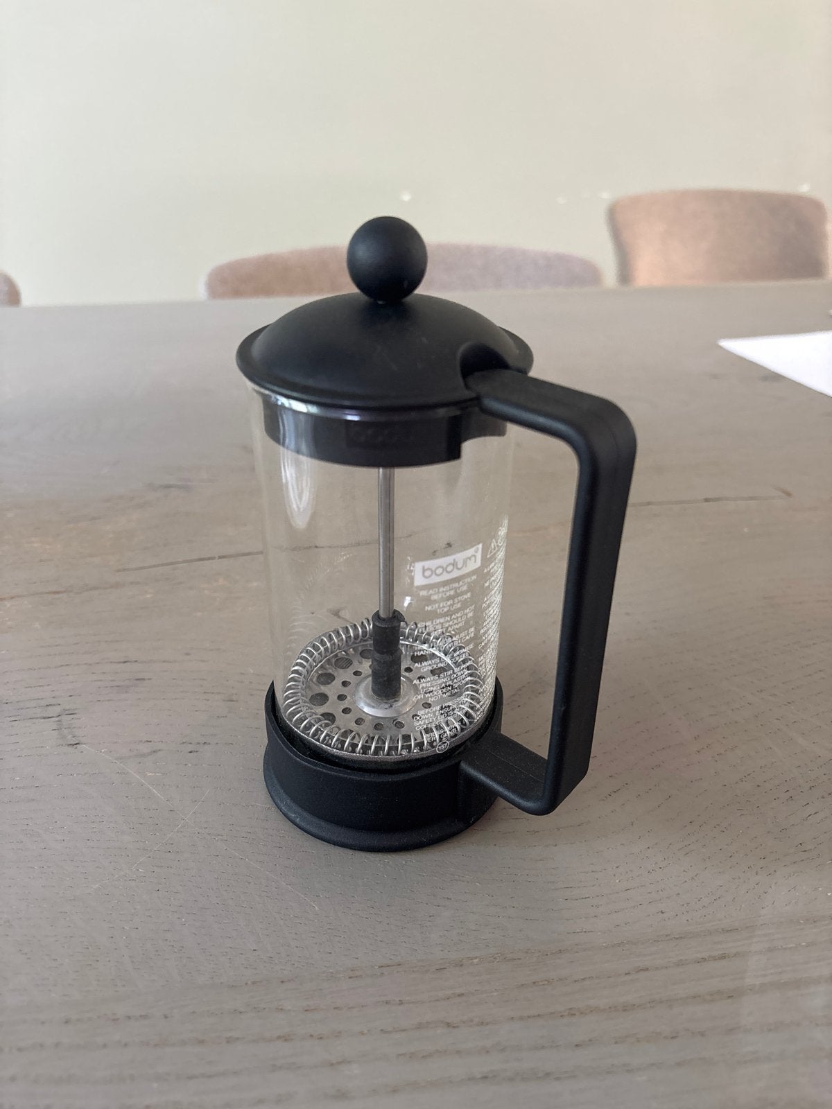 Bodum French Press Koffiezetter, Witgoed en Apparatuur, Gebruikt, Overige modellen, Gemalen koffie, Ophalen of Verzenden