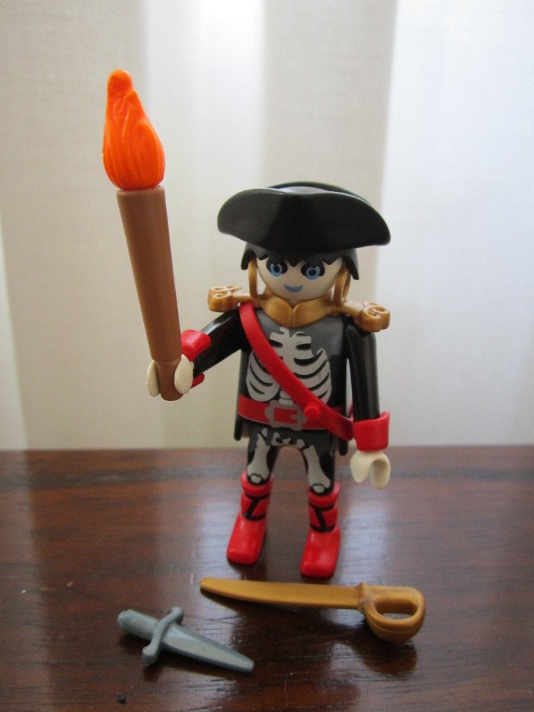 Playmobil Special 4671 spook piraat met fakkel, Ophalen of Verzenden, Zo goed als nieuw