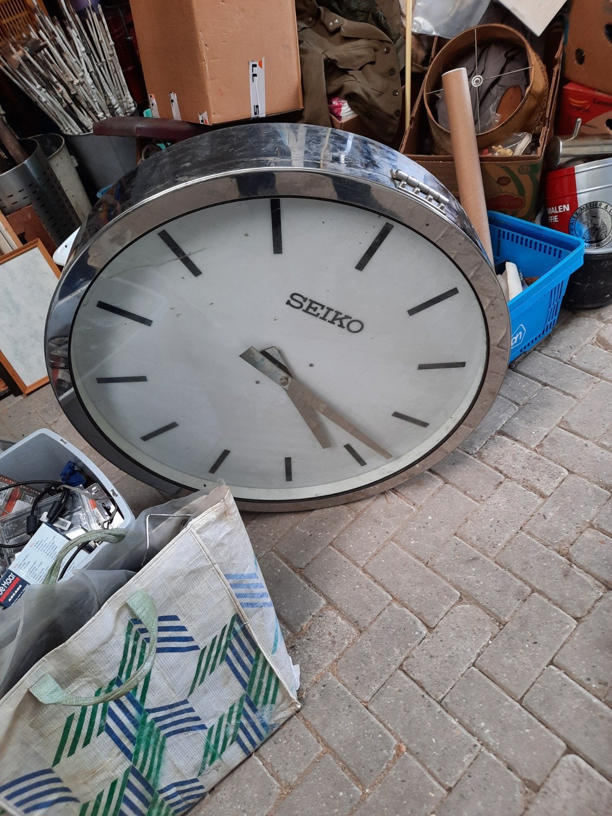 Grote Seiko Moederklok - Oude Juwelierszaak, Ophalen