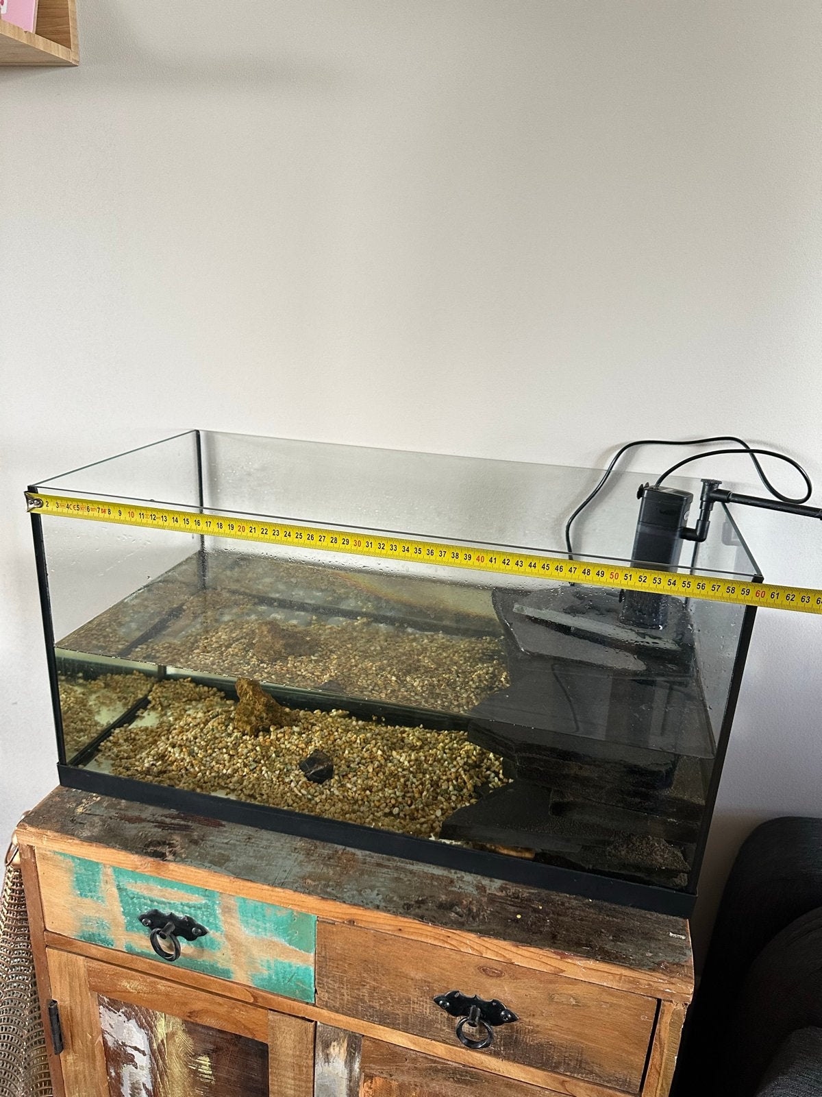 Aquarium, Ophalen of Verzenden, Inclusief toebehoren, Gebruikt