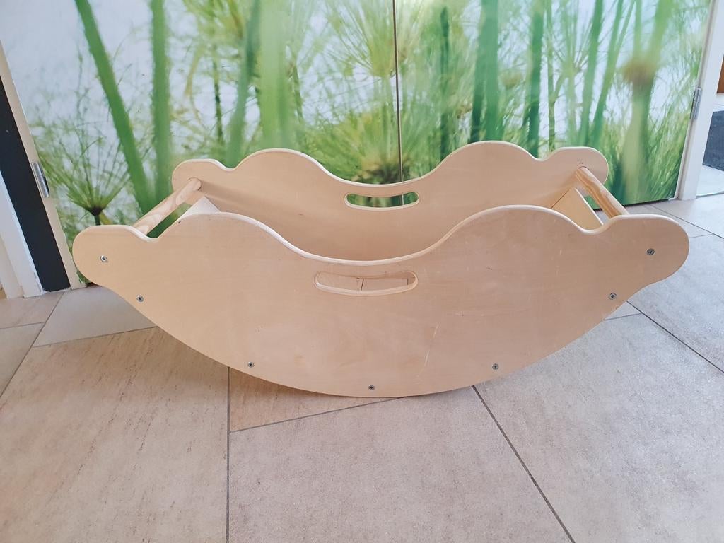 Schommelboot van hout speelboot boot, Ophalen