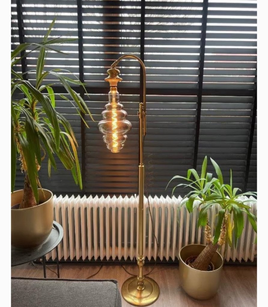 Bloempot goud, Ophalen, Rond, Nieuw, Balkon