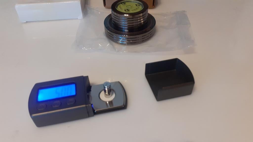 Weegschaal en stabilisatiegewicht voor platenspeler, Audio, Tv en Foto, Platenspelers, Ophalen of Verzenden, Nieuw, Platenspeler-onderdeel