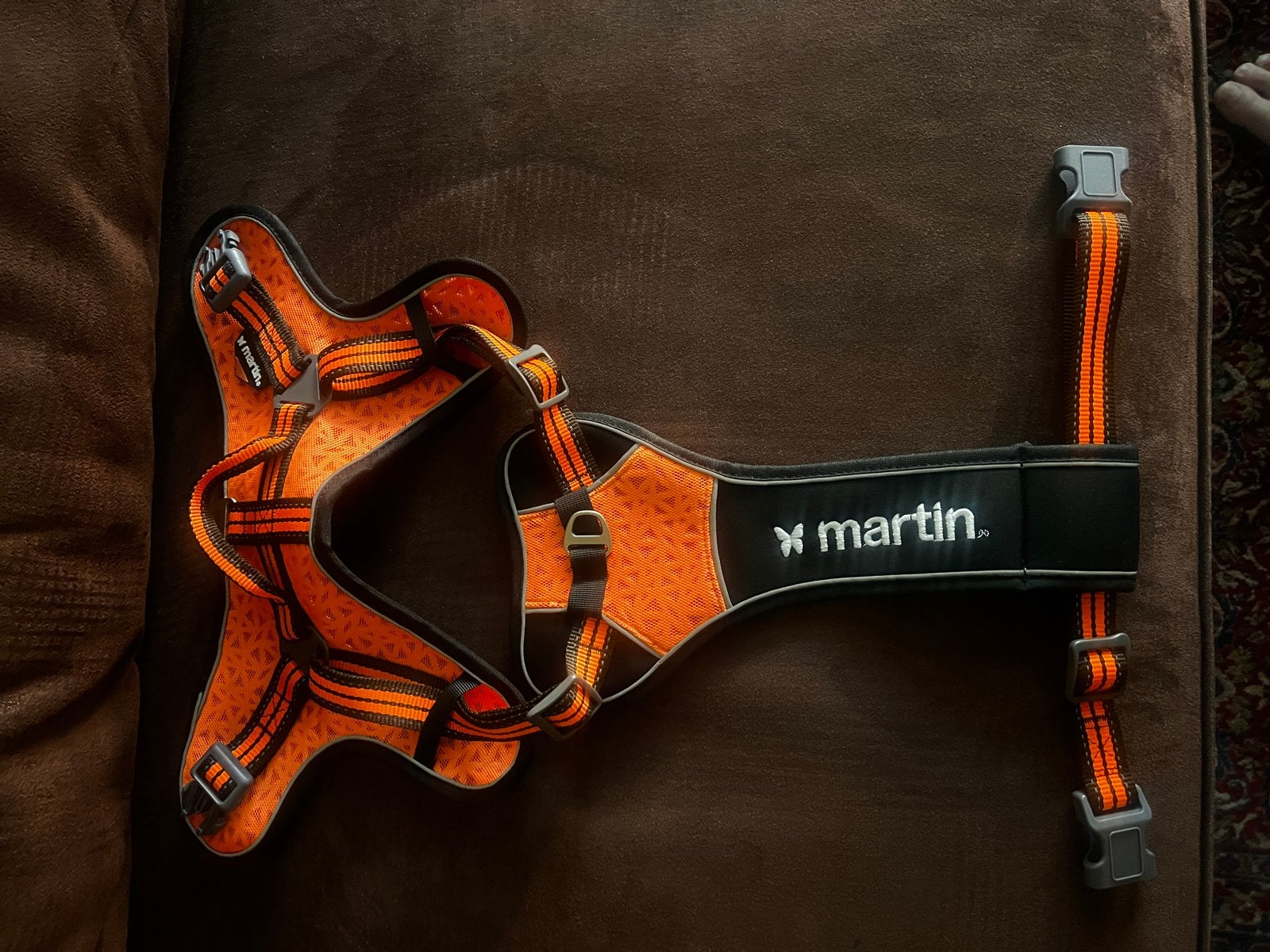 Honden harnas vest van Martin mt L kleur oranje, Dieren en Toebehoren, Ophalen of Verzenden, Nieuw