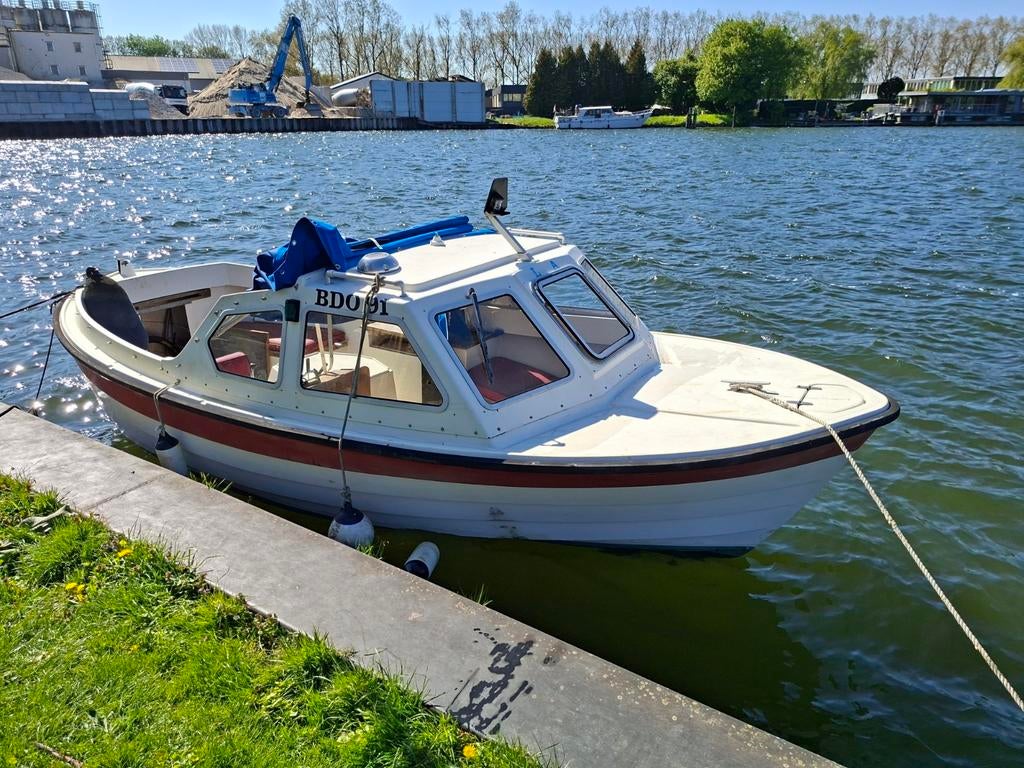 Zweeds sloepje  laagste prijs staat in advertentie, Watersport en Boten, Ophalen, Gebruikt, Tot 10 pk, Binnenboordmotor