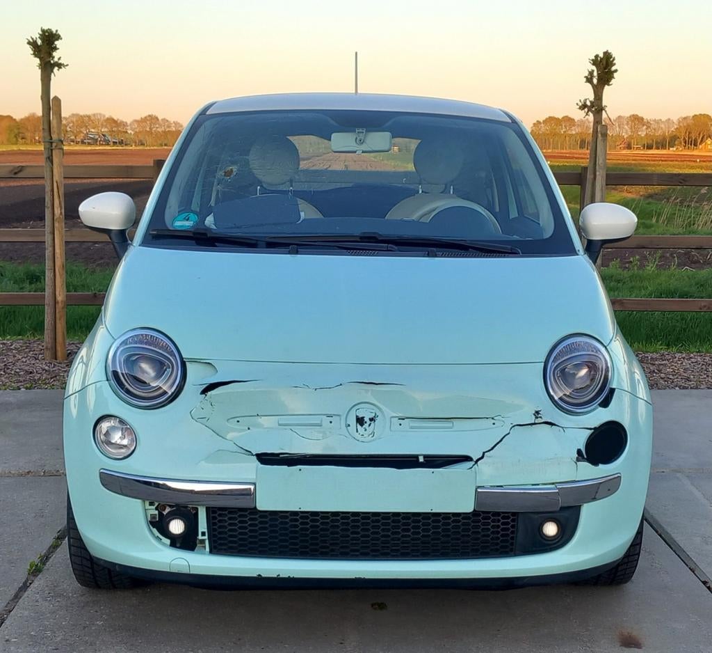 Fiat 500  2015., Ophalen, Overige carrosserieën, Handgeschakeld, Groen
