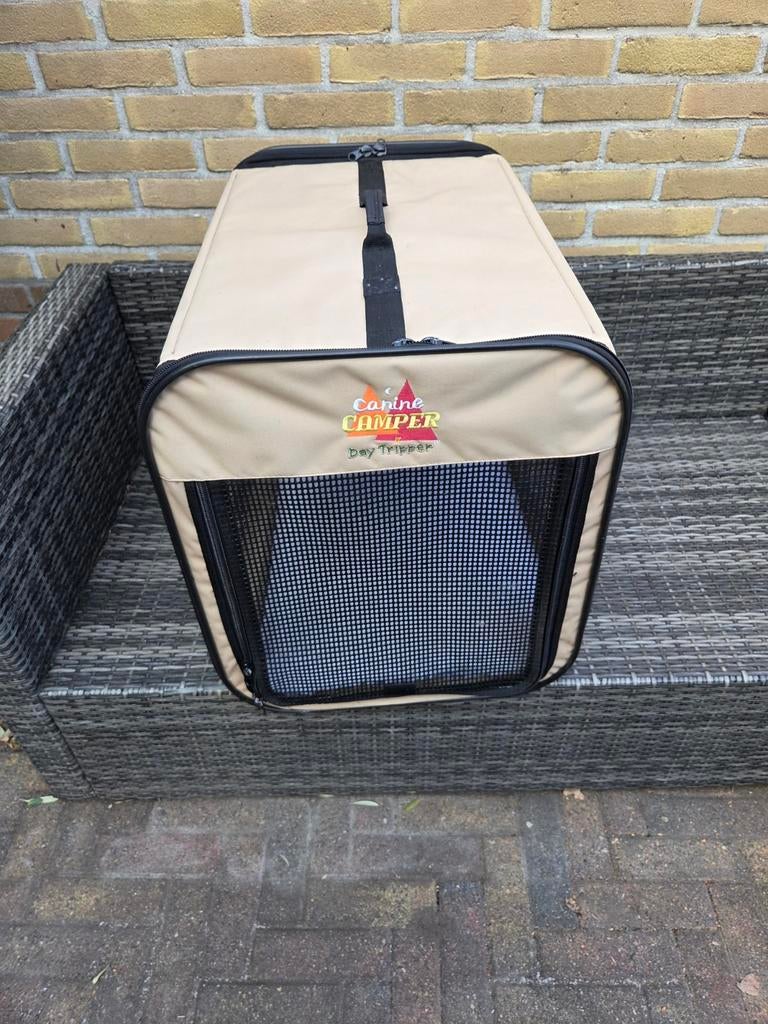Opvouwbare hondenbench

MidWest Canine Camper, Dieren en Toebehoren, Ophalen of Verzenden, Gebruikt