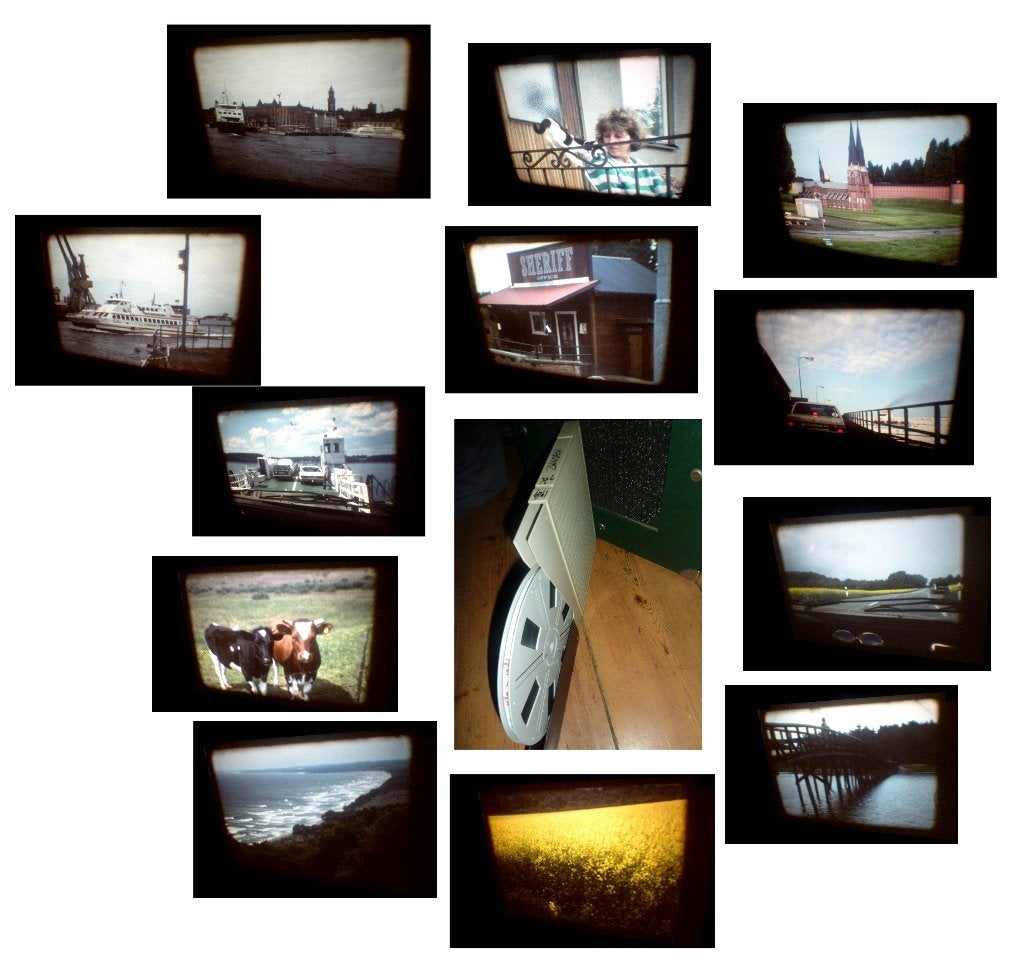 8mm film amateur Zweden 1986 -1989 - 240mtr, Ophalen of Verzenden, 8mm film