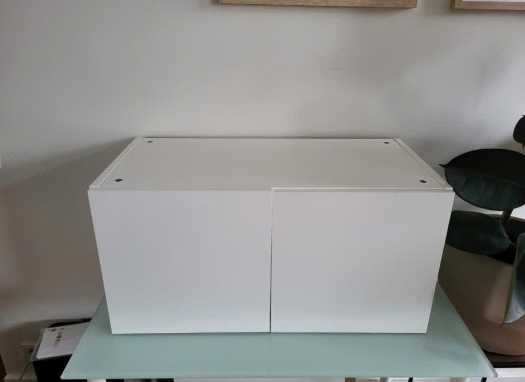 2x IKEA METOD bovenkast wit (Vallstena) + ophangrail, nieuw, Ophalen, Wit, Nieuw, 50 tot 100 cm