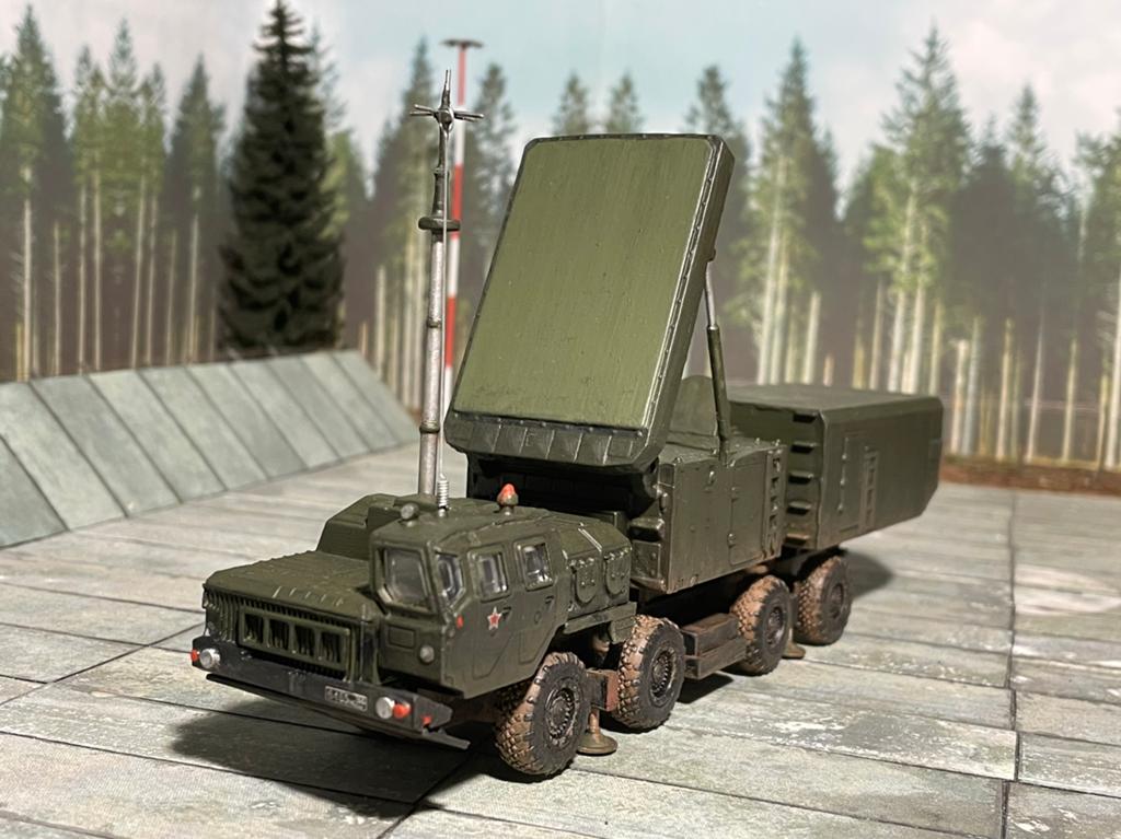 Diecastdiorama RUS300RAD001 | AA missile system C-300 PMU-1, Ophalen, Schaalmodel, Bertha v Suttnerstr, Nieuw
