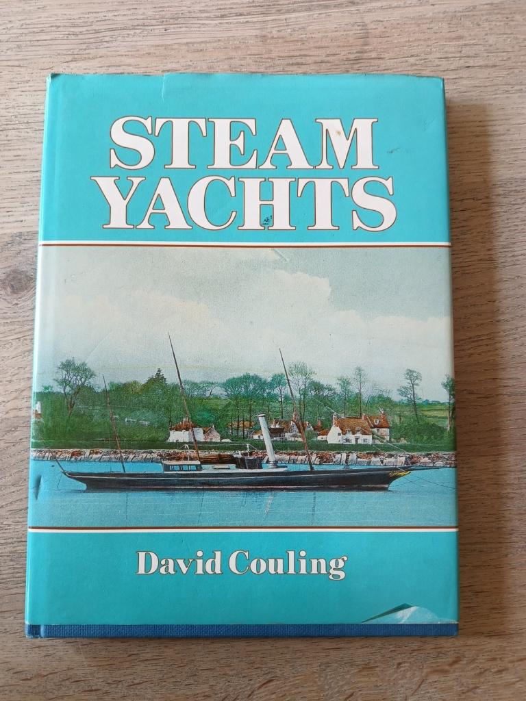 boek steam yachts, jachten stoomschepen maritieme historie, Ophalen of Verzenden, Gebruikt, Motorboot, Boek of Tijdschrift