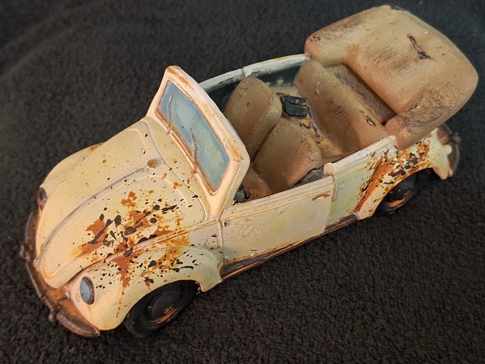 Volkswagen Kever Cabrio - Uniek decoratiestuk., Overige merken, Gebruikt, Auto, Groter dan 1:32