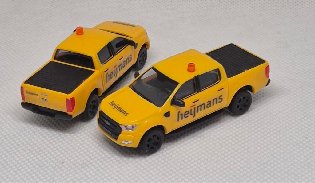 Ford Ranger Heijmans Eigenbouw, Hobby en Vrije tijd, Modelauto's | 1:87, Ophalen of Verzenden, Zo goed als nieuw, Auto, Overige merken