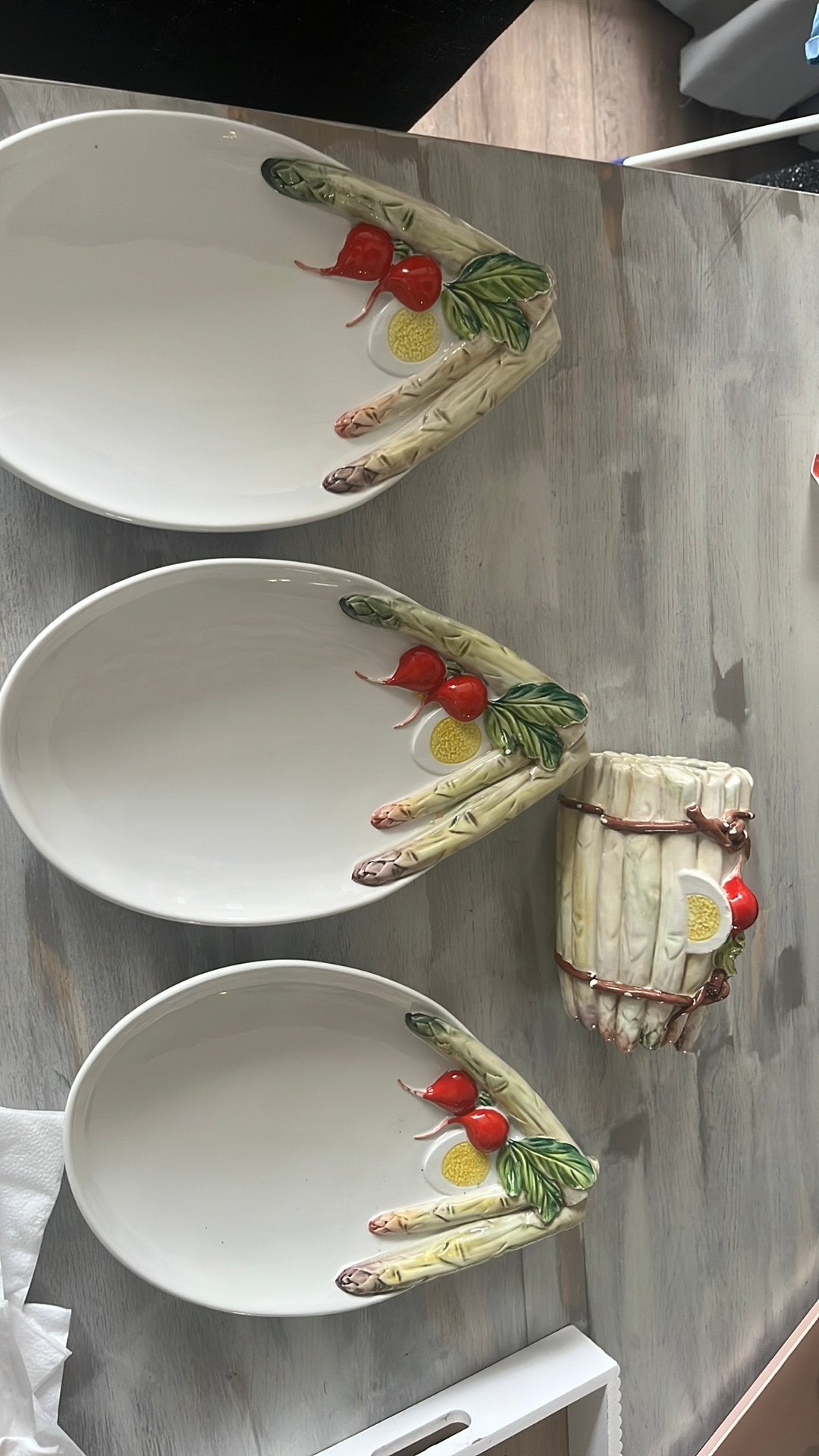 Italian asparagus tureen, Ophalen of Verzenden, Glas, Overige stijlen