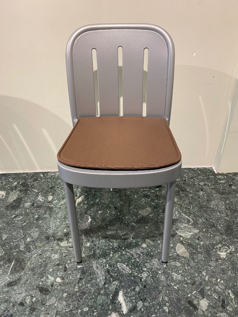 HAY Deville Chair Silver Grey, Tuin en Terras, Tuinstoelen, Ophalen, Zo goed als nieuw, Aluminium, Stapelbaar