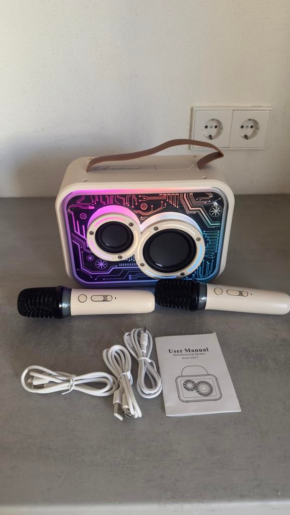 D30-T Karaoke Machine - Nieuw in doos, Ophalen of Verzenden, Nieuw, Complete set