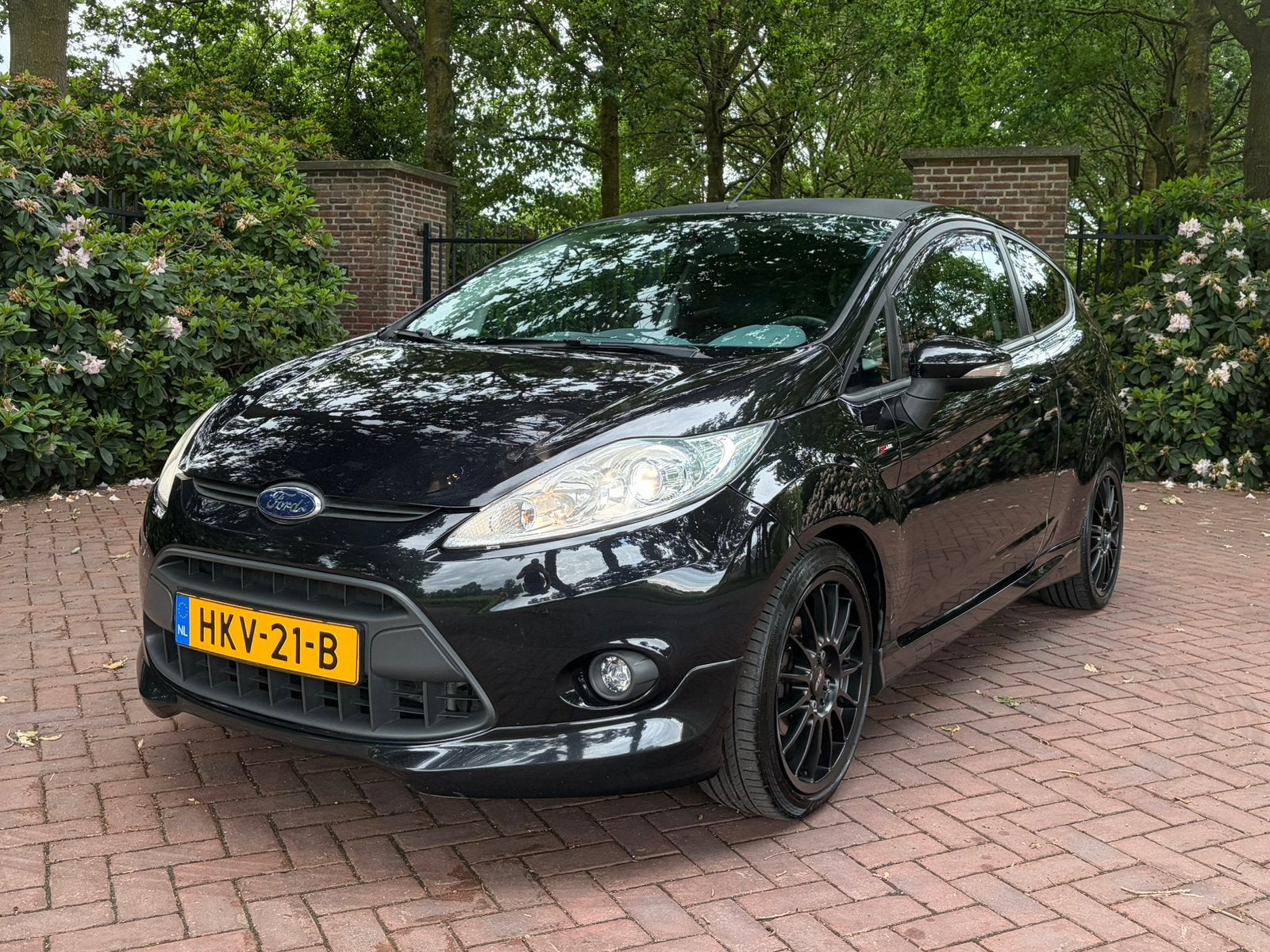 Ford Fiësta 1.6 2009 | ST-line | W2C pakket, Auto's, 1596 cc, 4 cilinders, Zwart, Handgeschakeld