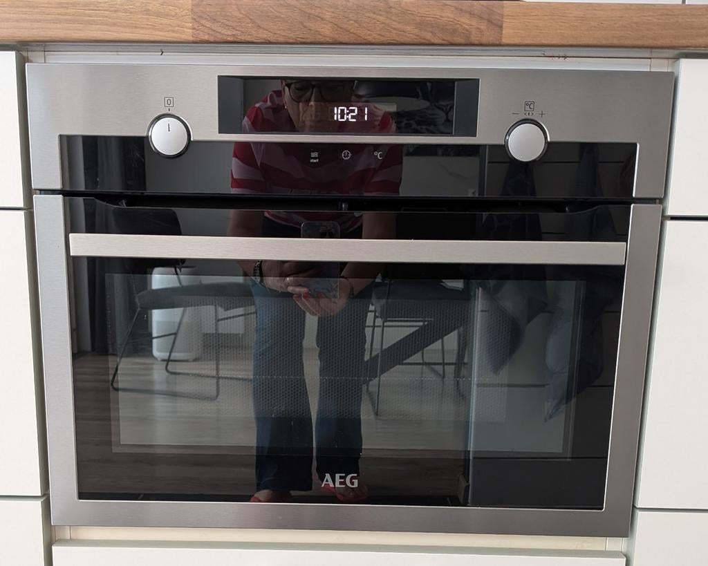 AEG Combimagnetron, Witgoed en Apparatuur, Magnetrons, Ophalen, Gebruikt, Inbouw, Combimagnetron