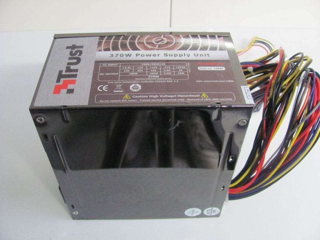 Trust 370W psu low noise pw-5150, Computers en Software, Ophalen of Verzenden, Refurbished