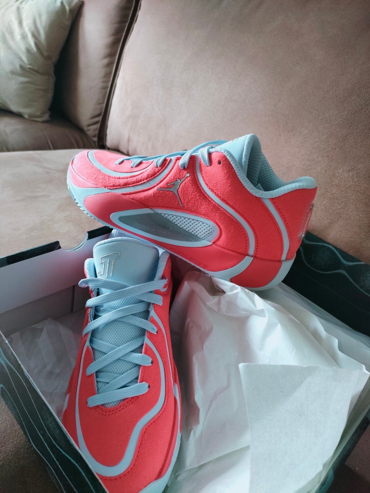 nike jordan tatum 4 nieuw maat 38, Ophalen of Verzenden, Nieuw, Roze, Sneakers of Gympen