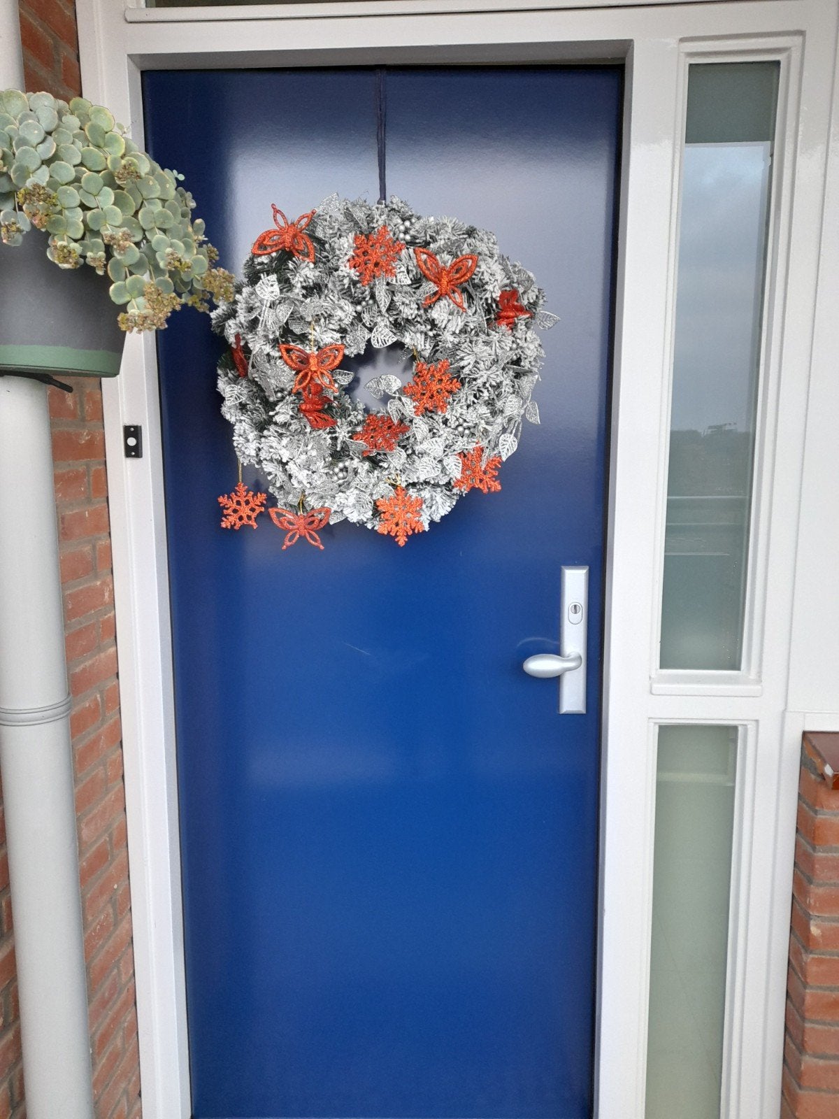 Prachtige grote ronde krans, Ophalen, Zo goed als nieuw