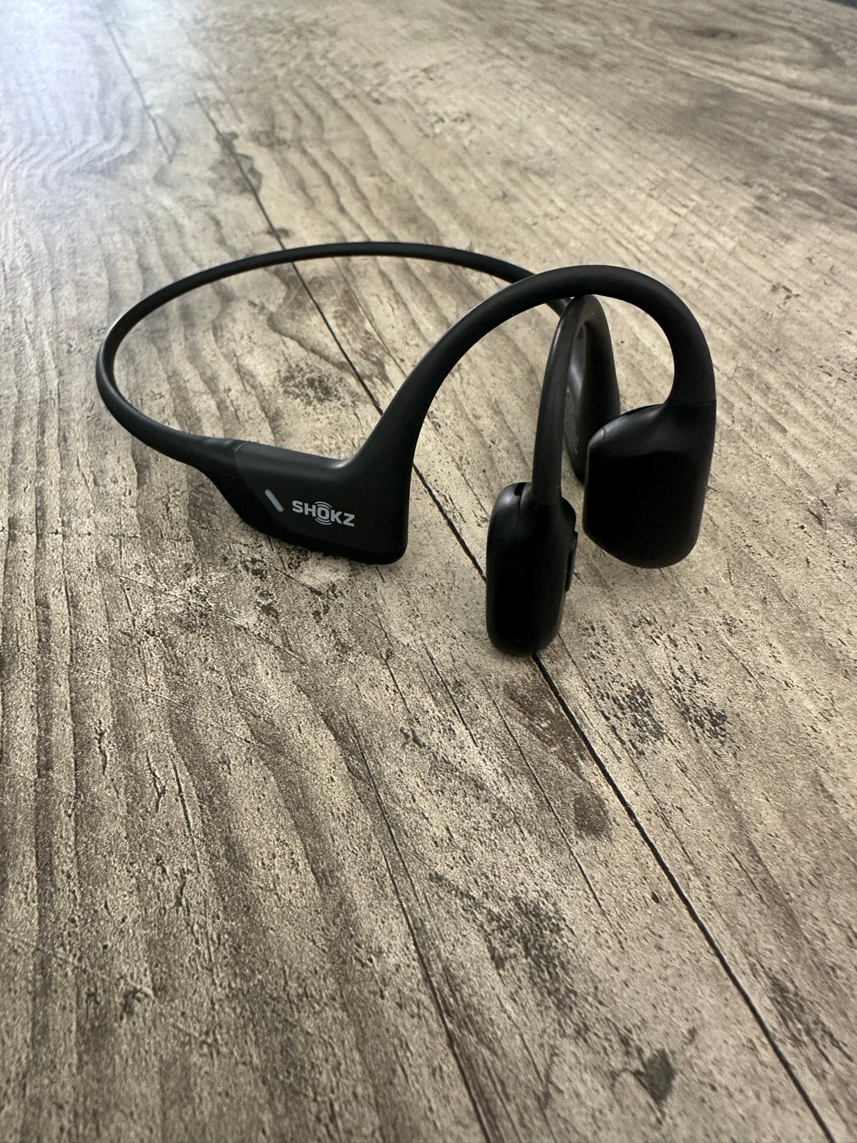 Shokz OpenRun Pro Bone Conduction Koptelefoon Zwart, Bluetooth, Bone conduction, Ophalen of Verzenden, Zo goed als nieuw