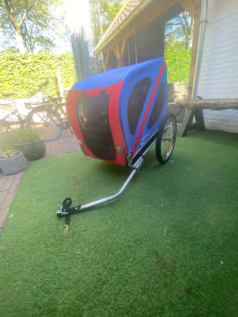 Grooozer Hondenkar - Comfortabel en Veilig voor uw Hond, Opvouwbaar, 20 tot 40 kg, Ophalen of Verzenden, Zo goed als nieuw
