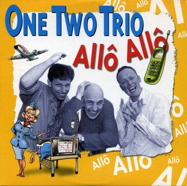 ONE TWO TRIO CD SINGLE ALLO ALLO, 6 singles of meer, Ophalen of Verzenden, Zo goed als nieuw, Pop