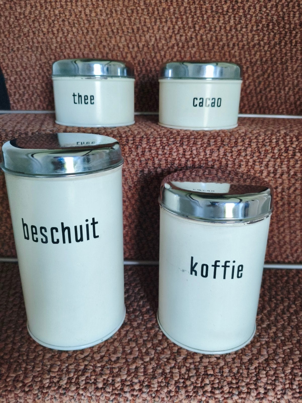 Brabantia voorraadblikken, Ophalen of Verzenden, Gebruikt